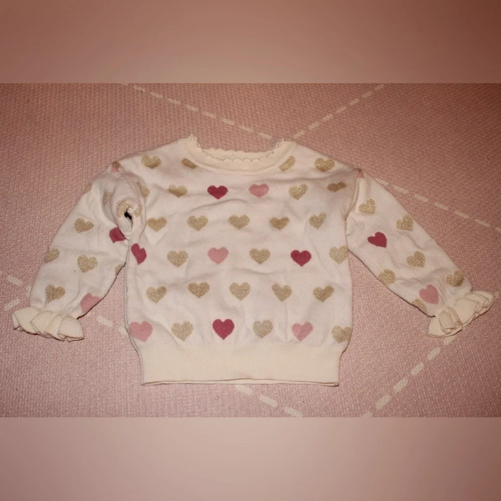 GAP Kids Toddler Girl Ruffle Sweater Bundle 18-24 months - Picture 5 of 10